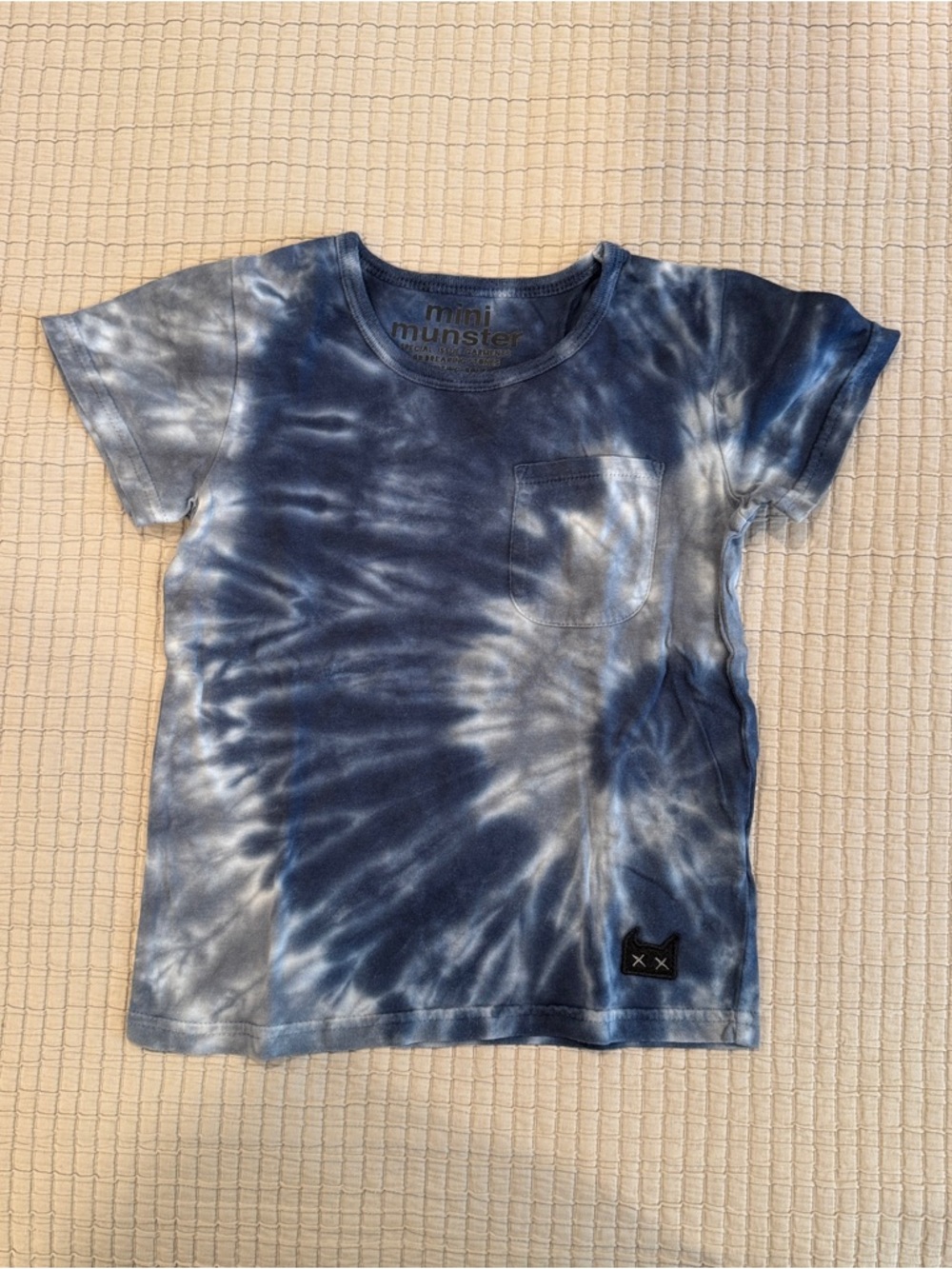 Munster Baby Blue Tie Dye Tee - 12-18 Months